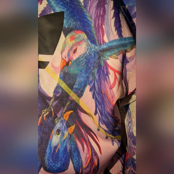 Adidas Women's Vibrant Pattern Bomber Jacket Size Small - Picture 6 of 9